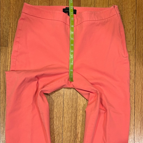 Talbots Chatham Crop Pants in Vibrant Coral Size 8 - Picture 7 of 10